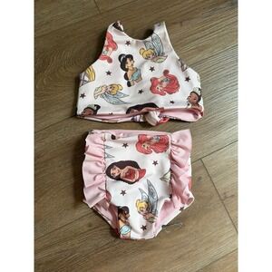 Small Shop Disney Princess Swimsuit Sz 2-3T